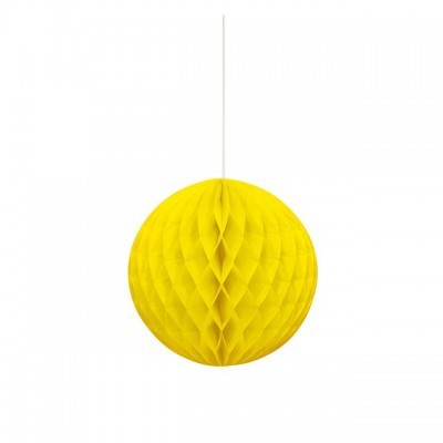1x Bola de papel Amarelo