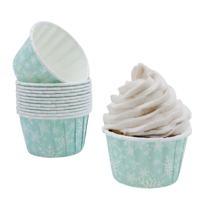 Formas Cupcake Flocos de Neve