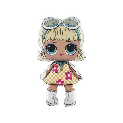 Balão Lol Surprise Go-GoGirl