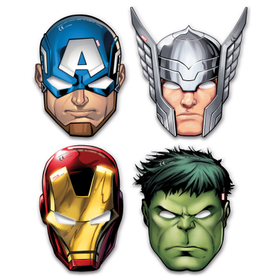 Máscaras Avengers
