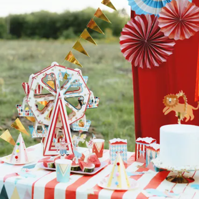 Carrinho de lanches Roda gigante Circo