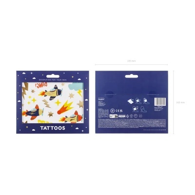 Tatuagens temporárias Aviões