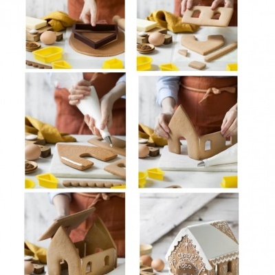 Kit Cortador bolacha Casa Assombrada