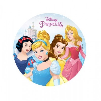 Impressão comestível Princesas