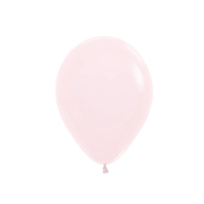 Balão Latex pastel mate rosado 13cm