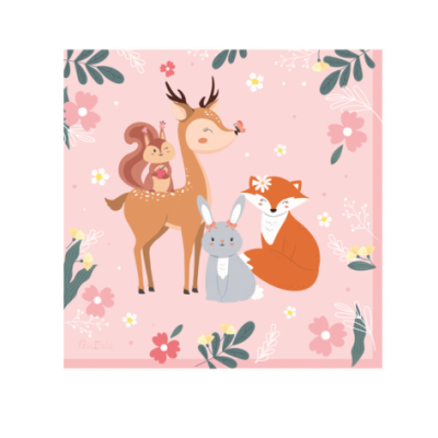 Guardanapos Floresta encantada