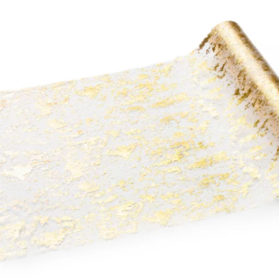 Corredor de Mesa manchas ouro