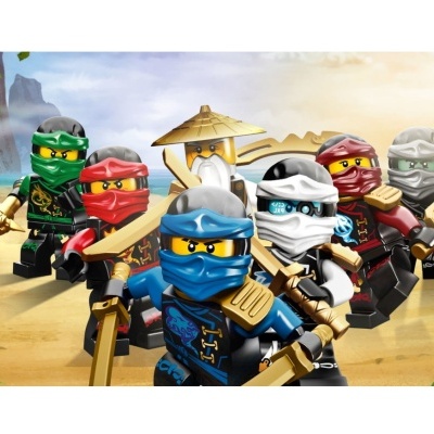 Impressão comestível Ninjago