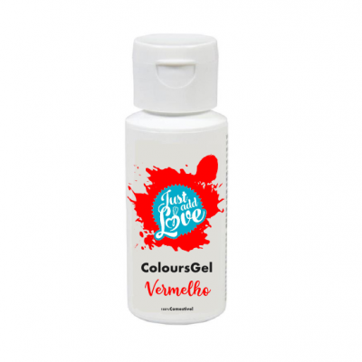 Corante gel Vermelho 25ml