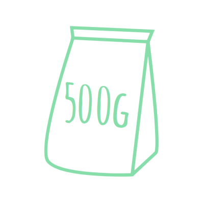 Preparados de bolo 500g