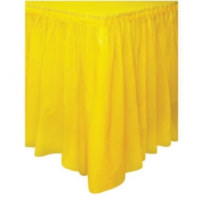 Saia de mesa Amarelo