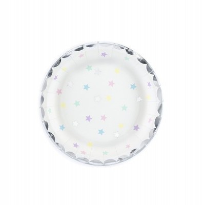 Pratos Estrelas Unicórnio