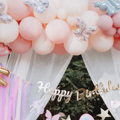 Balões Foil para Grinalda de Borboletas