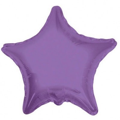 Balão Estrela Roxo 46cm