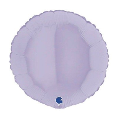 Balão Redondo Lilás pastel Mate  46cm