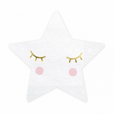 20 Guardanapos little star