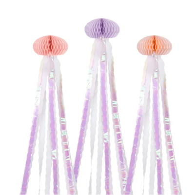 Enfeites de papel de seda Medusa