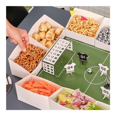 Estádio de futebol para snaks e guloseimas !