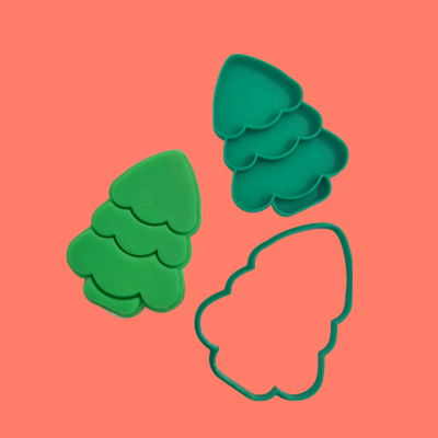 Cortador e stamp Arvore Natal