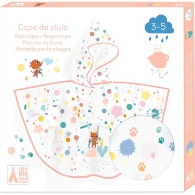 Capa de chuva Gato 3-5anos