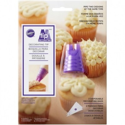 Bico Pasteleiro Duplo Wilton