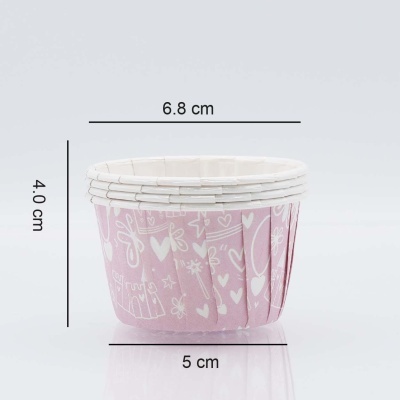 Formas Cupcake Princesas