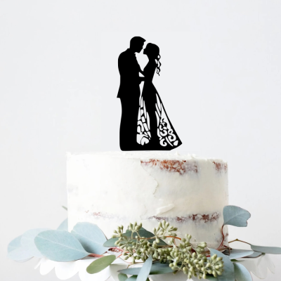 Topo de bolo Casamento