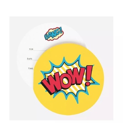 Convites Super heróis