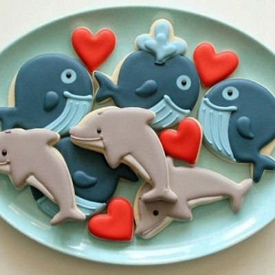 Cortador de bolachas Tubarão