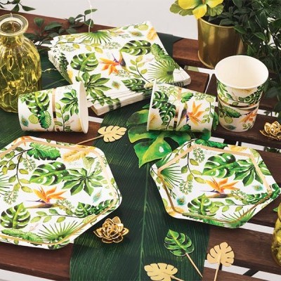 8 Copos Golden Jungle