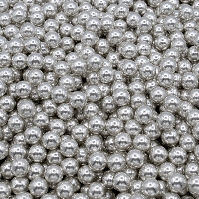 Pérolas Prata 14mm