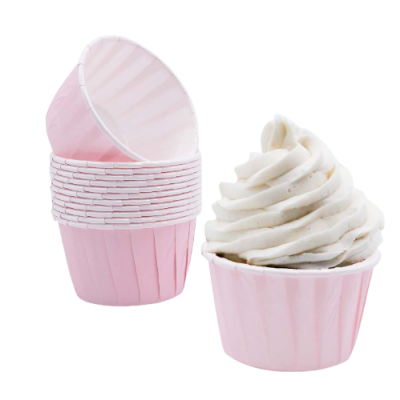 Formas Cupcake Rosa Bébé