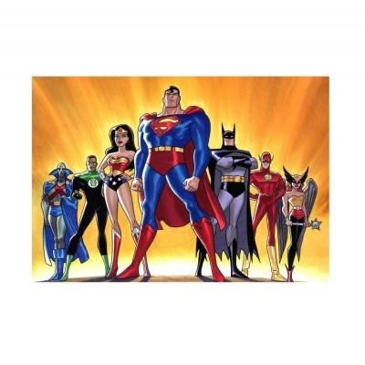 Impressão comestível Liga da Justiça