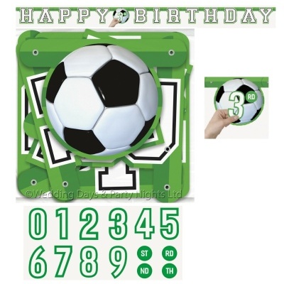 Grinalda personalizável futebol