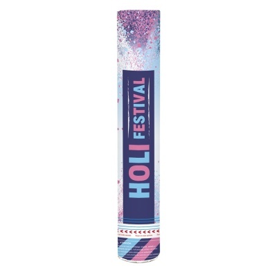 Tubo Lança Pó Holi Azul - Revelação