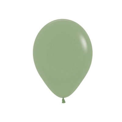 Balão latex pastel dusk verde laurel 13cm