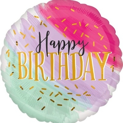 Balão 'Happy Birthday'