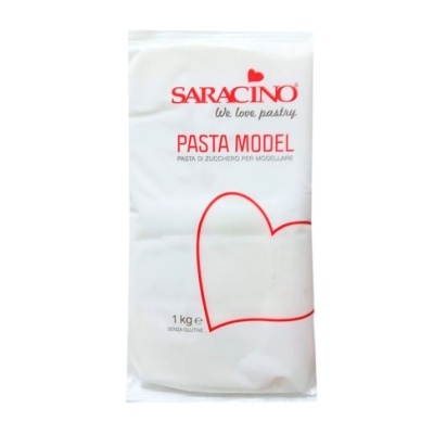 Pasta de modelar Branca 1kg