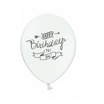 Balão latex Happy Birthday