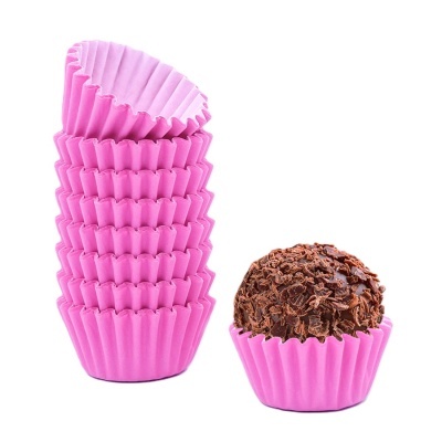 Forma Brigadeiro Lisa nº5  Rosa bebé