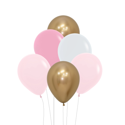 Bouquet 6 balões Princesa