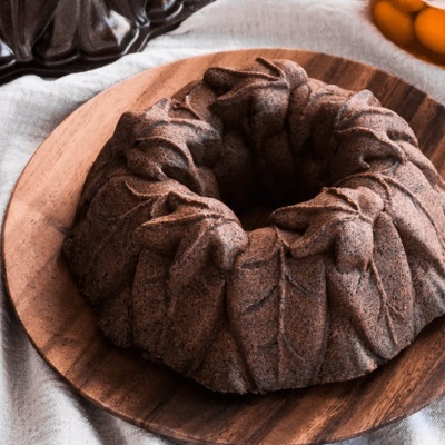 Forma Bundt Harvest Leaves