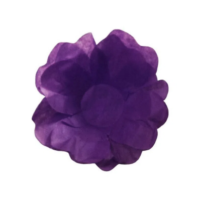 Forminhas flor de seda Roxo