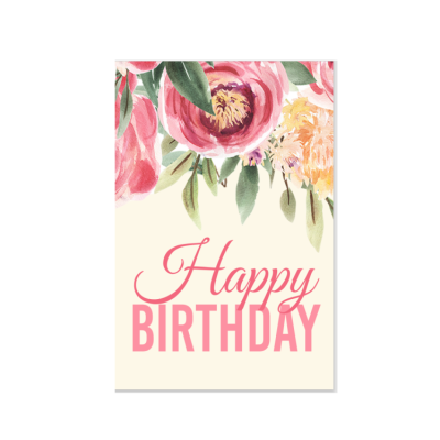 Postal Happy Birthday