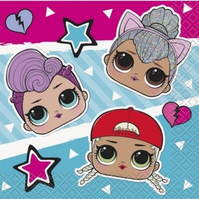 Guardanapos LOL Surprise