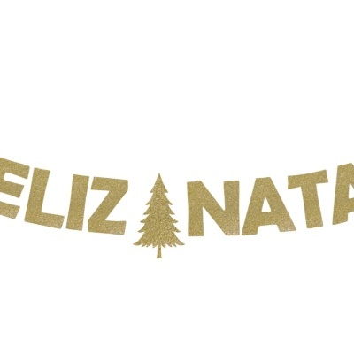 Grinalda 'Feliz Natal'