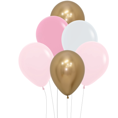 Bouquet 6 balões Princesa