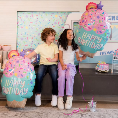 Balão Happy Birthday Sprinkles