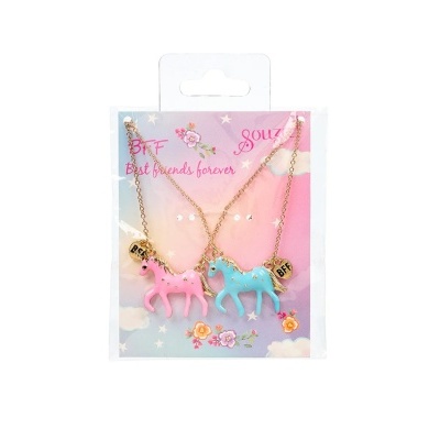 Conjunto 2 colares BFF horses