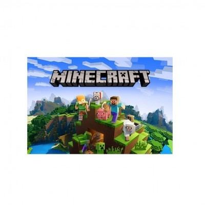 Impressão comestível Minecraft